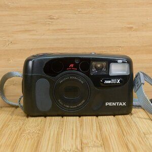 Pentax Zoom 60X Point and Shoot 35mm Film Camera, Made in Japan